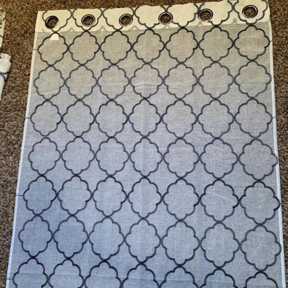 Set of 4, 96in Sheer Curtains